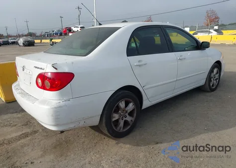 2005 Toyota Corolla Le из США, поврежденный, VIN 1NXBR30E45Z541074